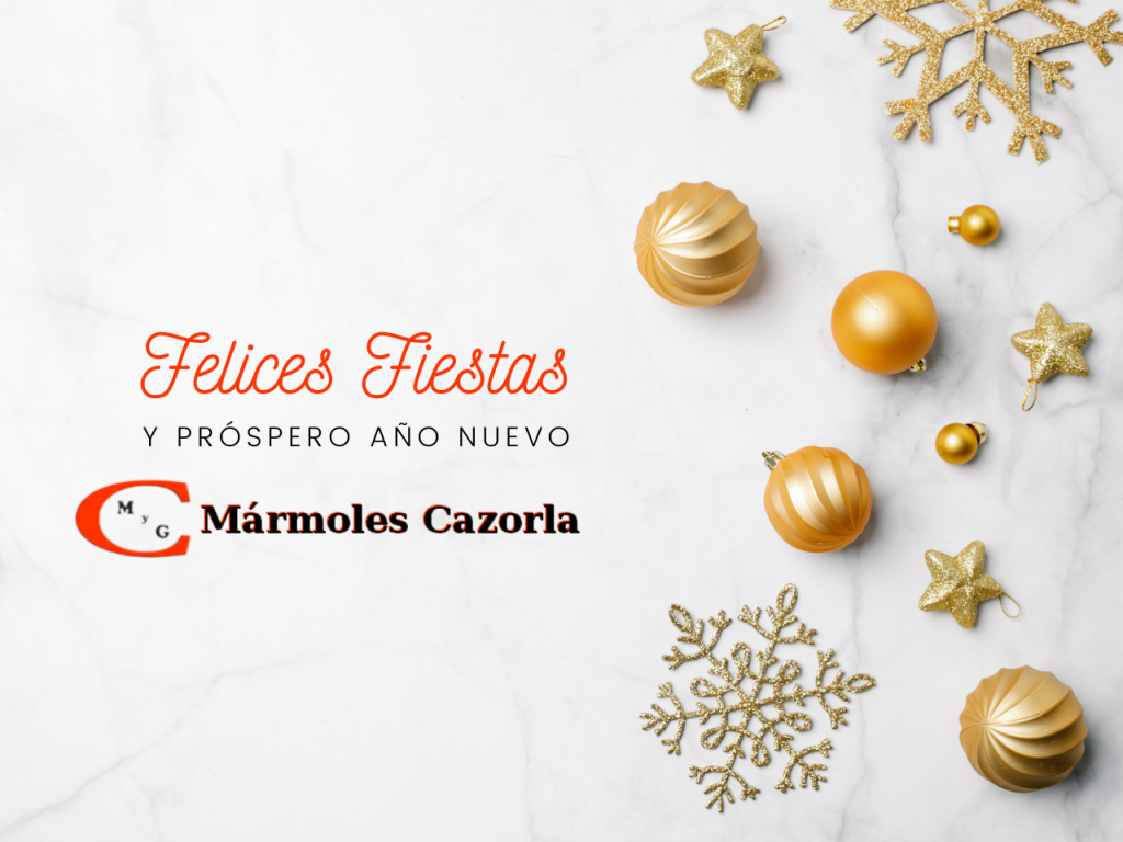 Marmoles Cazorla os desea feliz navidad